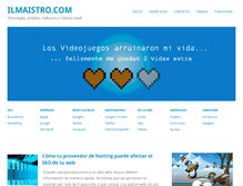 Tablet Screenshot of ilmaistro.com